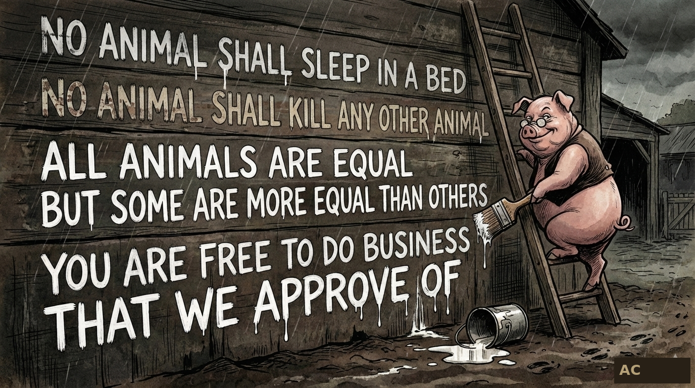 We Decide Who Does Business